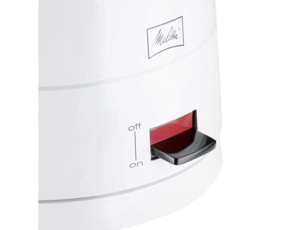 Melitta Enjoy Aqua, 1,7 L, 2400 W, Musta, Valkoinen, Veden tason ilmaisin, Ylikuumenemissuoja, Johdoton