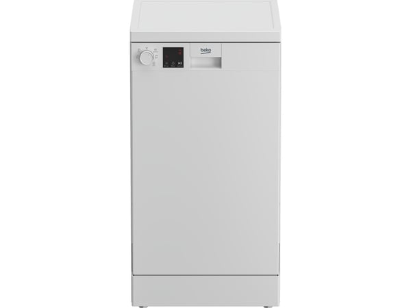 BEKO DVS05024W diskmaskin fristående - Bredd: 45 cm - Höjd: 85 cm - LED-belysning - För 10 kuvert - Vit