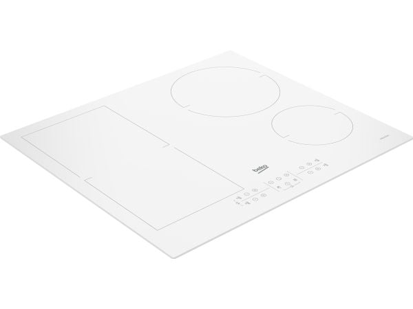 Induktionshäll - Beko Inbyggd 60 Cm, Vit 4 zoner