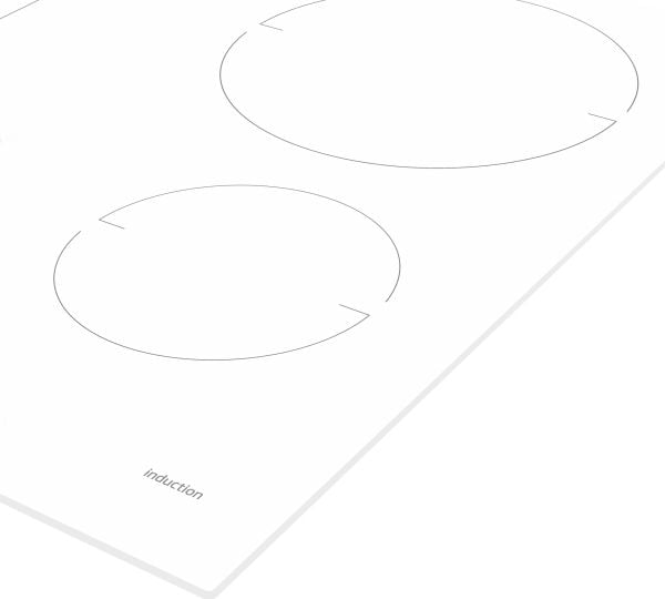Induktionshäll - Beko Inbyggd 60 Cm, Vit 4 zoner