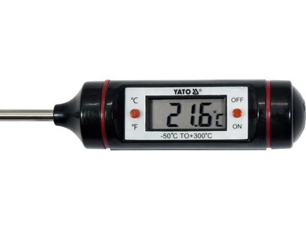 YATO elektronisk termometer med probe