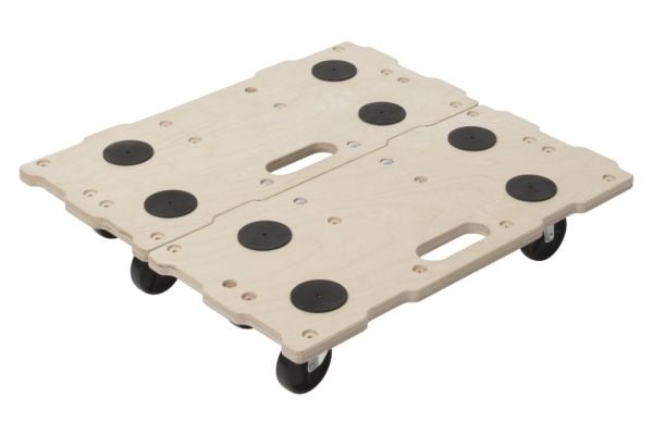 wolfcraft GmbH 2 FT 400, Tre, 8 hjul, 590 mm, 290 mm, 120 mm, 5,25 kg