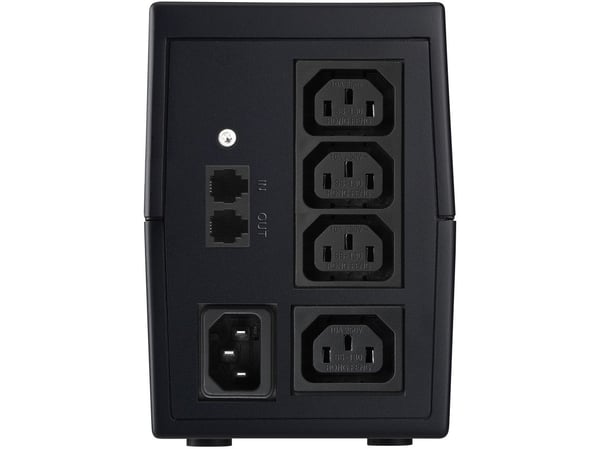 PowerWalker VI 650SE LCD/IEC, Interaktivt indgangsstik, 0,65 kVA, 360 W, Sine, 170 V, 280 V
