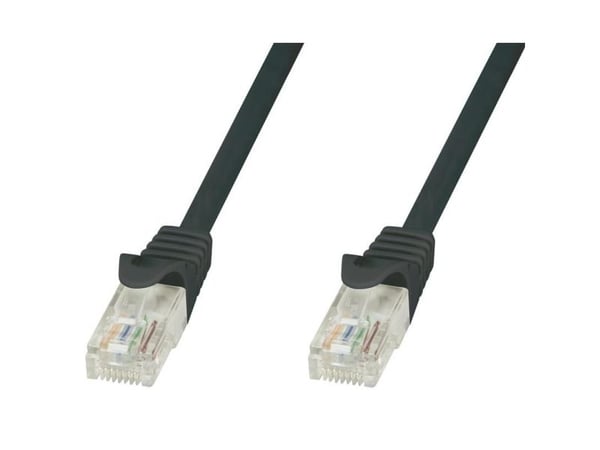 Techly Techly Patch johto Cat5e UTP 0.25m musta