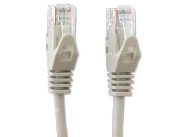 Techly ICOC CCA6U-010T, 1 m, Cat6, U/UTP (UTP), RJ-45, RJ-45, Harmaa