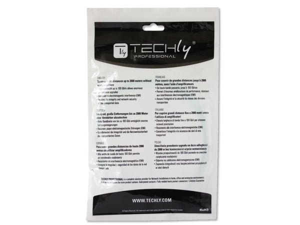 Techly 1m SC/LC OS2, 1 m, OS2, SC, LC