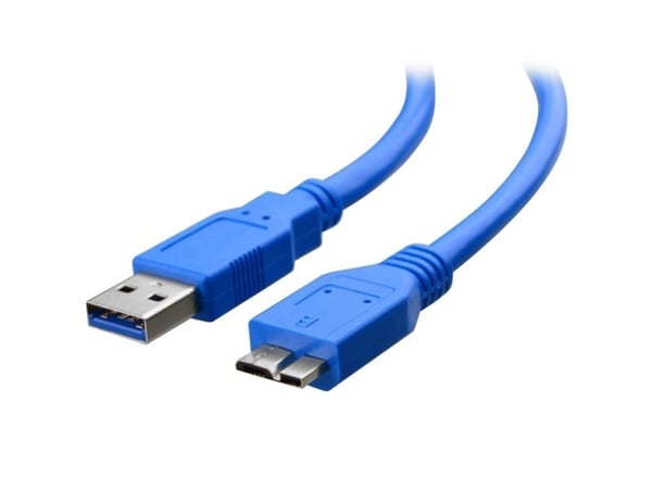 Techly ICOC-MUSB3-A-020, 1,5 m, USB A, Micro-USB B, USB 3.2 Gen 1 (3.1 Gen 1), 5000 Mbit/s, Blå