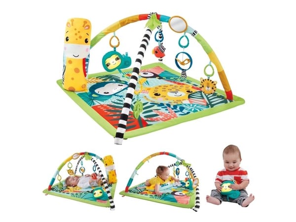 Fisher Price 3-in-1 Rainforest Sensory Gym