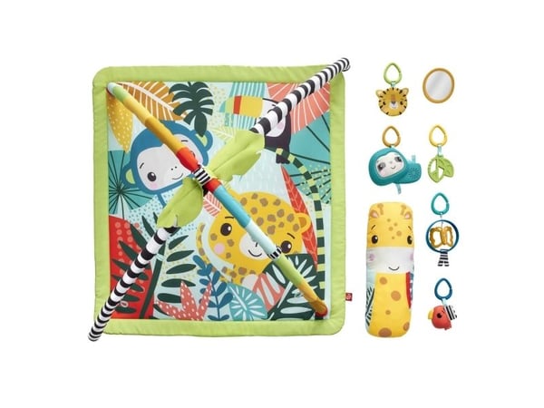 Fisher Price 3-in-1 Rainforest Sensory Gym
