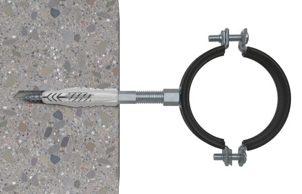 Fischer 79783, Skru, Sinkbelagt stål, Tre, Zink, M8, Torx