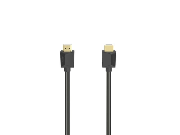 Hama Essential Line - Ultra High Speed - HDMI-kabel med Ethernet - HDMI hann til HDMI hann - 3 m - skjermet - svart - støtte for 8K UHD (7680 x 4320)