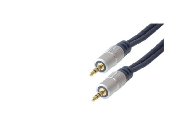 shiverpeaks sp-PROFESSIONAL, 3.5mm, Hankjønn, 3.5mm, Hankjønn, 5 m, Blå, Kromfarget