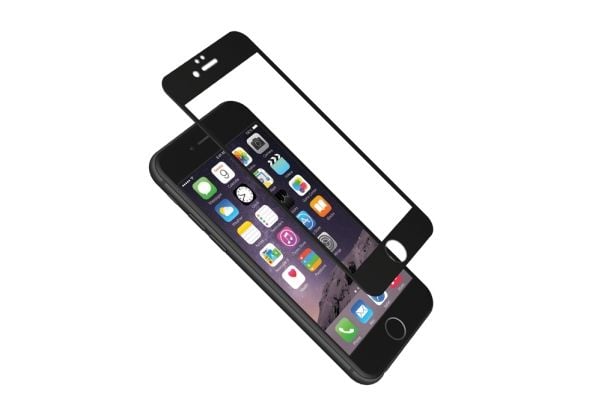 Cygnett AeroCurve, Apple, iPhone 6s iPhone 6, Naarmuuntumisenkestävä, Musta, Läpinäkyvä