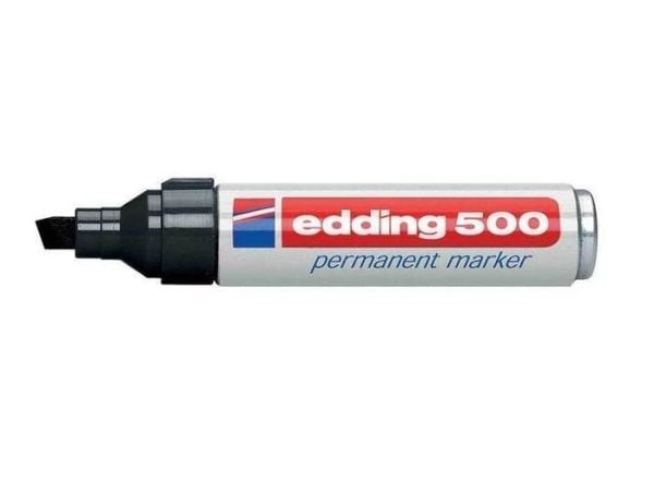 Marker permanent Edding 500 sort 2-7mm
