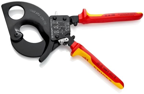 KNIPEX - Kaapelileikkuri - isoleret - 280 mm