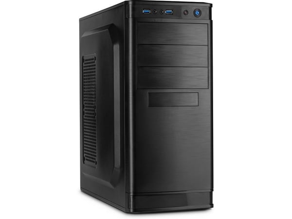 Inter-Tech IT-5905, Midi Tower, PC, Musta, ATX, mikro ATX, Koti /Toimisto, 35,5 cm