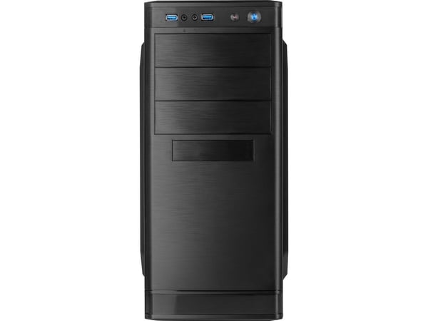 Inter-Tech IT-5905, Midi Tower, PC, Musta, ATX, mikro ATX, Koti /Toimisto, 35,5 cm