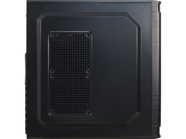 Inter-Tech IT-5905, Midi Tower, PC, Musta, ATX, mikro ATX, Koti /Toimisto, 35,5 cm