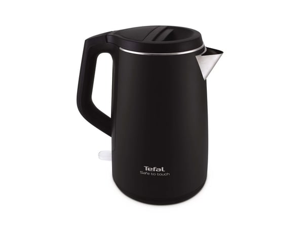 Tefal KO3718, 1,5 l, 2400 W, Svart, Rostfritt stål, Vattennivå indikator, Sladdlös, Hålla sig varm funktion