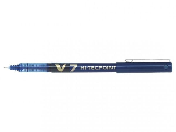 Pilot Hi-Tecpoint V7 - Rulleballpenn - rød - 0.7 mm