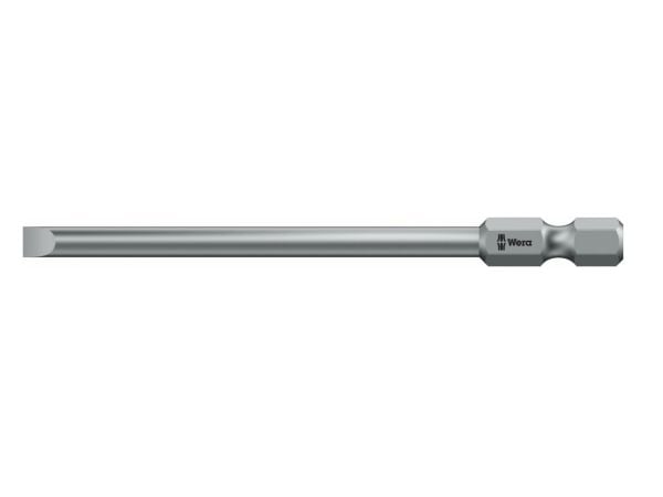 Wera 800/4 Z Bits, 1 styck, Platt, 3 mm, 70 mm, 25,4 / 4 mm (1 / 4"), Hexagonal Wera 800/4 Z Bits, 1 styck, Platt, 3 mm, 70 mm, 25,4 / 4 mm (1 / 4"), Hexagonal