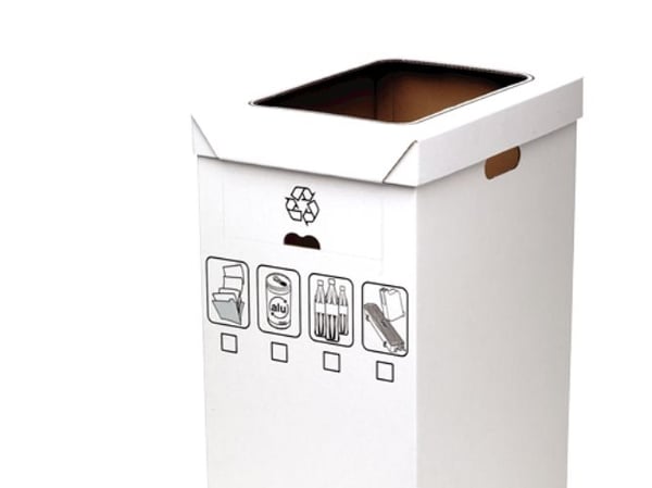 Jätepaperikori fellowes r-disc kierrätyspakkaus 5 kpl.