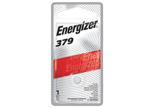 Energizer 379, Engangsbatteri, Silver-Oksid (S), 1,5 V, 1 stykker, Sølv, 0,21 g