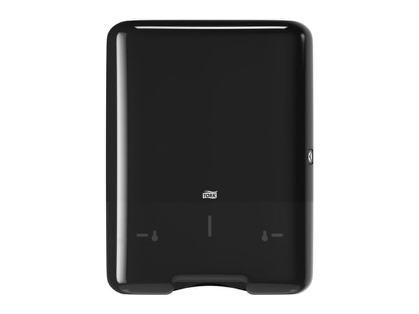 Pappershandduksdispenser Tork H3 Elevation 553008 plast manuell svart