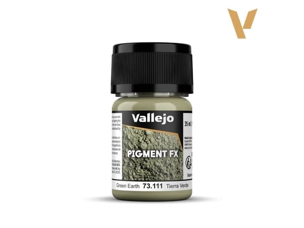 Vallejo 73.111, Grön, 35 ml, 1 styck, Green Earth