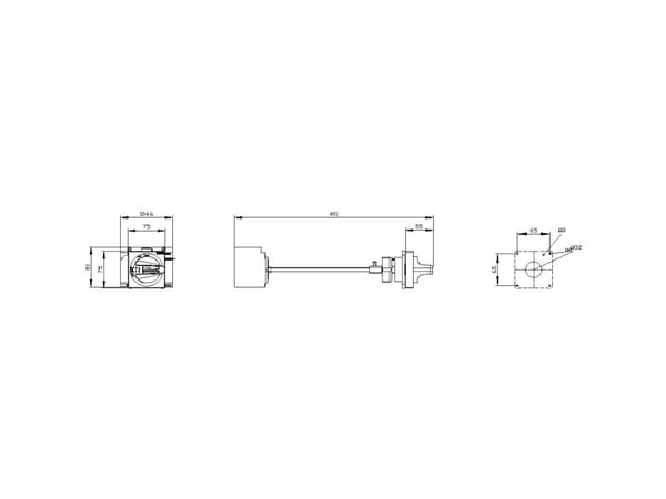 Siemens 3VA9267-0FK27 Dörröppnarknappen 1 st (B x H) 105 mm x 82 mm