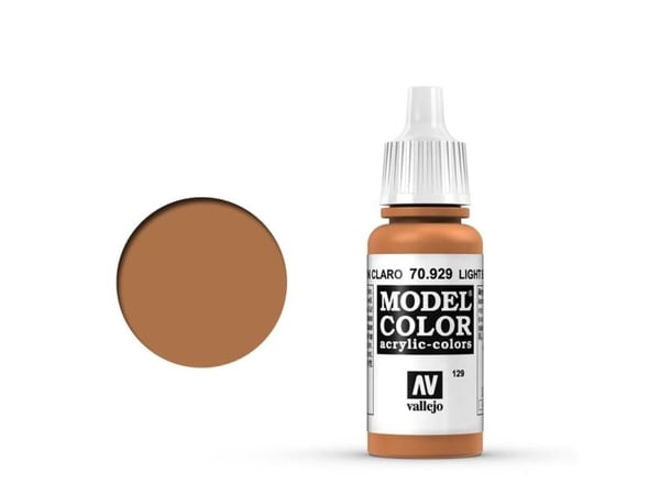 Vallejo 70.929, 17 ml, Ruskea, Matta, Pullo