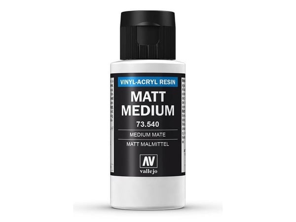 Vallejo 73.540, 60 ml, Transparent, Matt, Flaska