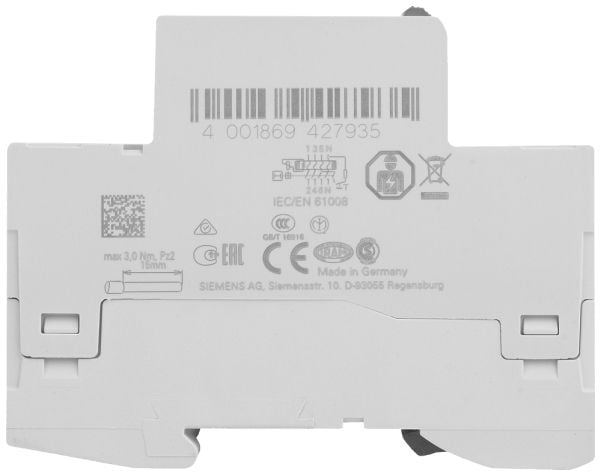 Jordfelsbrytare 4P 40A 0.03A Typ AC 30mA 400V SENTRON 5SV4344-0