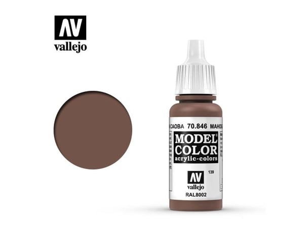 Vallejo 70.846, 17 ml, Brun, Matt, Flaska