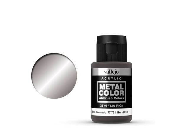 Vallejo 77.721, 32 ml, Grå, Metallisk, Flaska