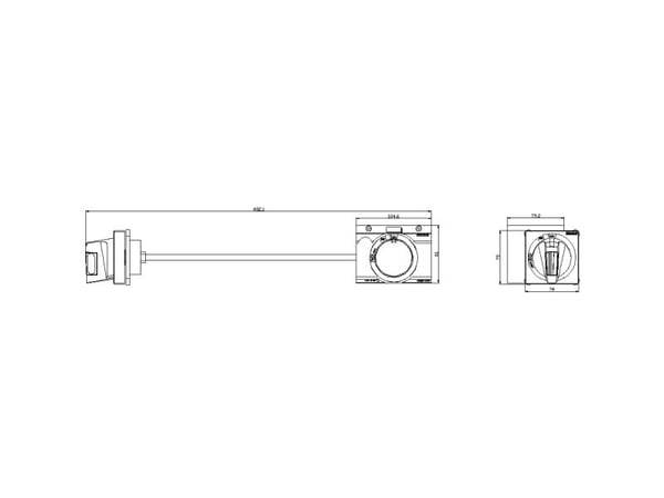 Siemens 3VA9267-0PK15 Effektkontakt-tilbehør 1 stk