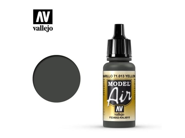Vallejo 71.013, 17 ml, Grön, Matt, Flaska