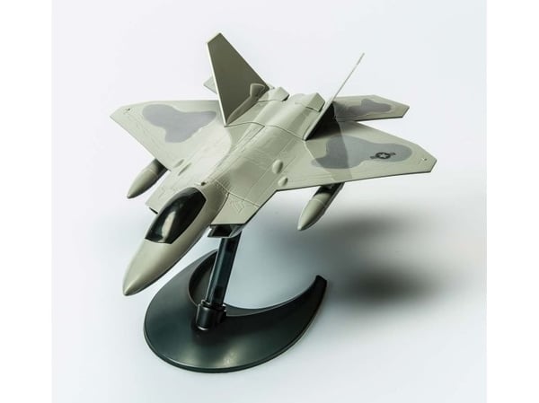 Airfix QUICK BUILD F22 Raptor, Kiinteäsiipinen lentokonemalli, Asennussarja, F22 Raptor, Mikä tahansa sukupuoli, Muovia, 24 kpl