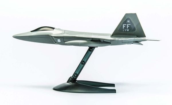 Airfix QUICK BUILD F22 Raptor, Kiinteäsiipinen lentokonemalli, Asennussarja, F22 Raptor, Mikä tahansa sukupuoli, Muovia, 24 kpl