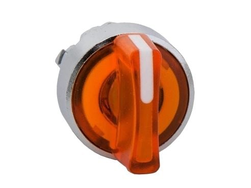 Schneider Electric ZB4, Nappi, Oranssi, Universal LED, IP66, IK06, Luokka I