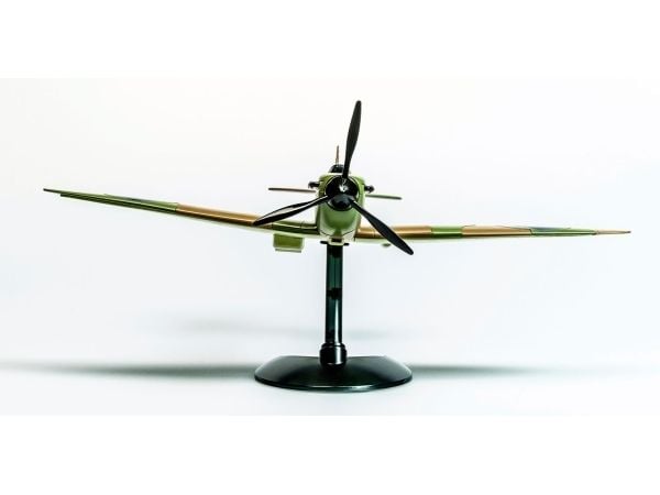 Airfix Spitfire, Luftfarkostmodell med fast vinge, Monteringssats, Spitfire, 34 styck, Militärflygplan, Grön