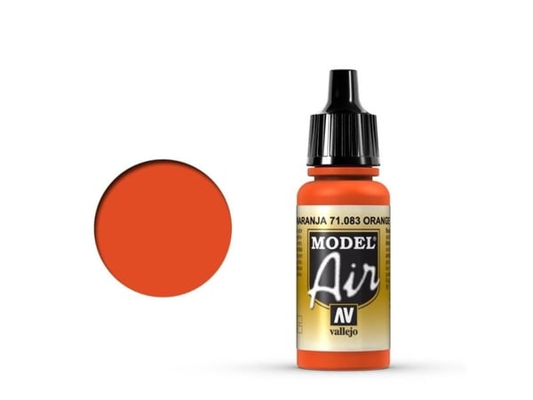 Vallejo 71.083, Oransje, Acryl maling, Væske, 17 ml, 1 stykker |