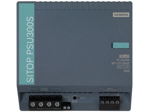 Siemens 6EP1437-2BA20, inomhus, Multifärg, CE, RoHS, REACH, 145 mm, 145 mm, 3,7 kg