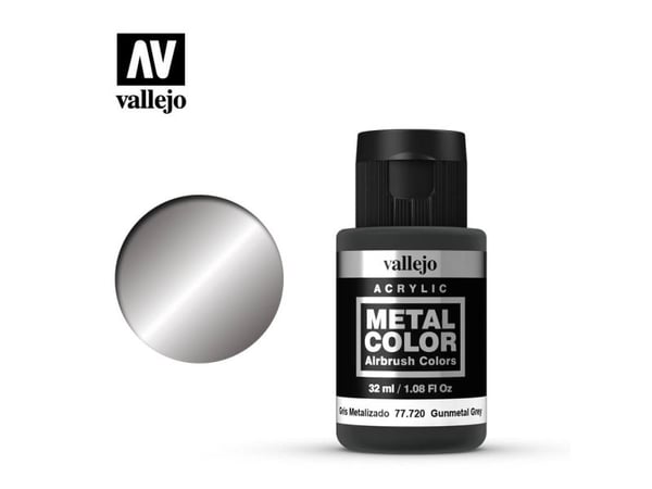Vallejo 77.720, Grå, Vattenbaserad färg, Vätska, 32 ml, 1 styck Vallejo 77.720, Grå, Vattenbaserad färg, Vätska, 32 ml, 1 styck