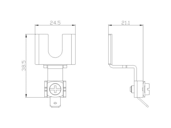 Siemens 3VA9280-0WC00 #####Hjälpledare anslutningsplint 10 st