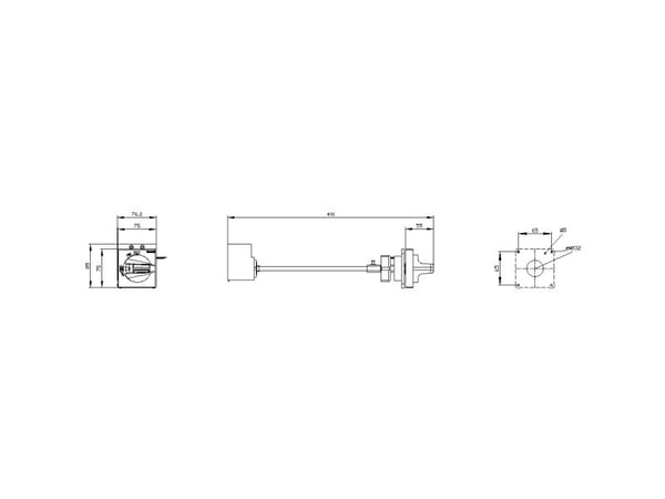 Türkupplungsdrehantrieb 24VDC 3VA9157-0FK23 (3VA91570FK23)