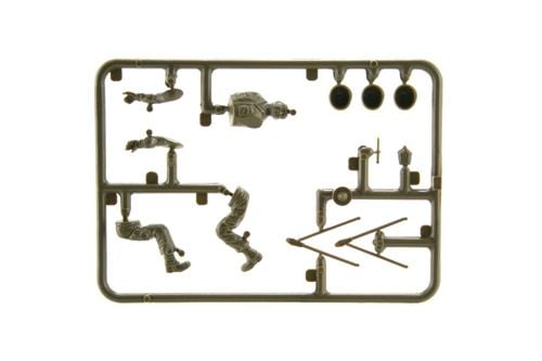 1:35 Willys MB-jeep med släp