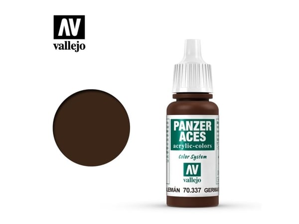 Vallejo 70.337, 17 ml, Brun, Matt, Flaska
