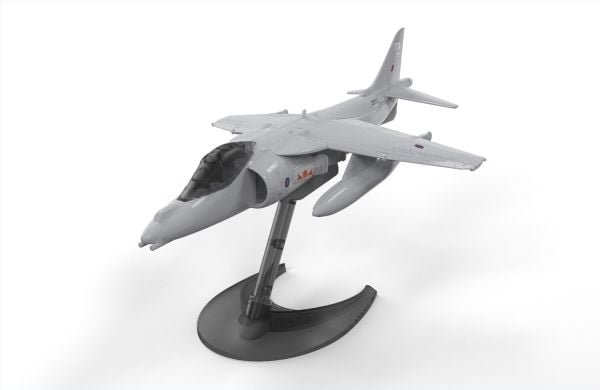 Airfix Harrier, Flymodell med fastvinge, Monteringssett, Harrier, Alle kjønn, Plast, 27 stykker