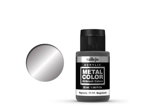 Vallejo 77.711, 32 ml, Grå, Metallisk, Flaske